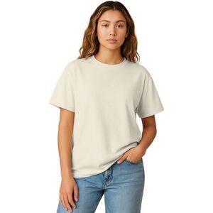 Casual Classics Womens/Ladies Combed Cotton Oversized T-Shirt / Ecru
